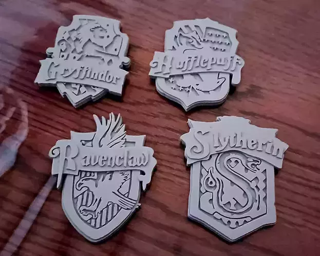 HARRY POTTER HOGWARTS BADGES