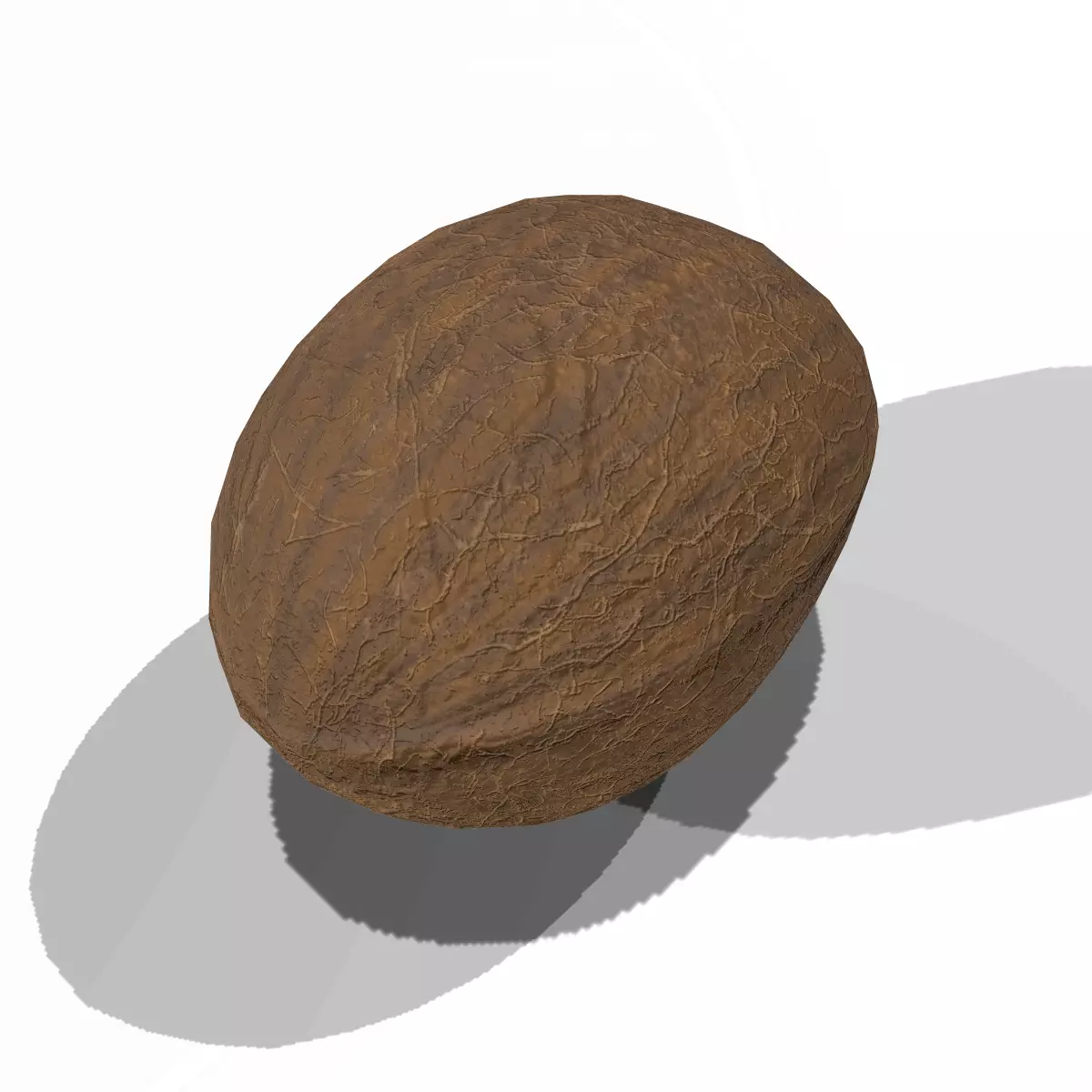 Coconut Free low-poly 3D model