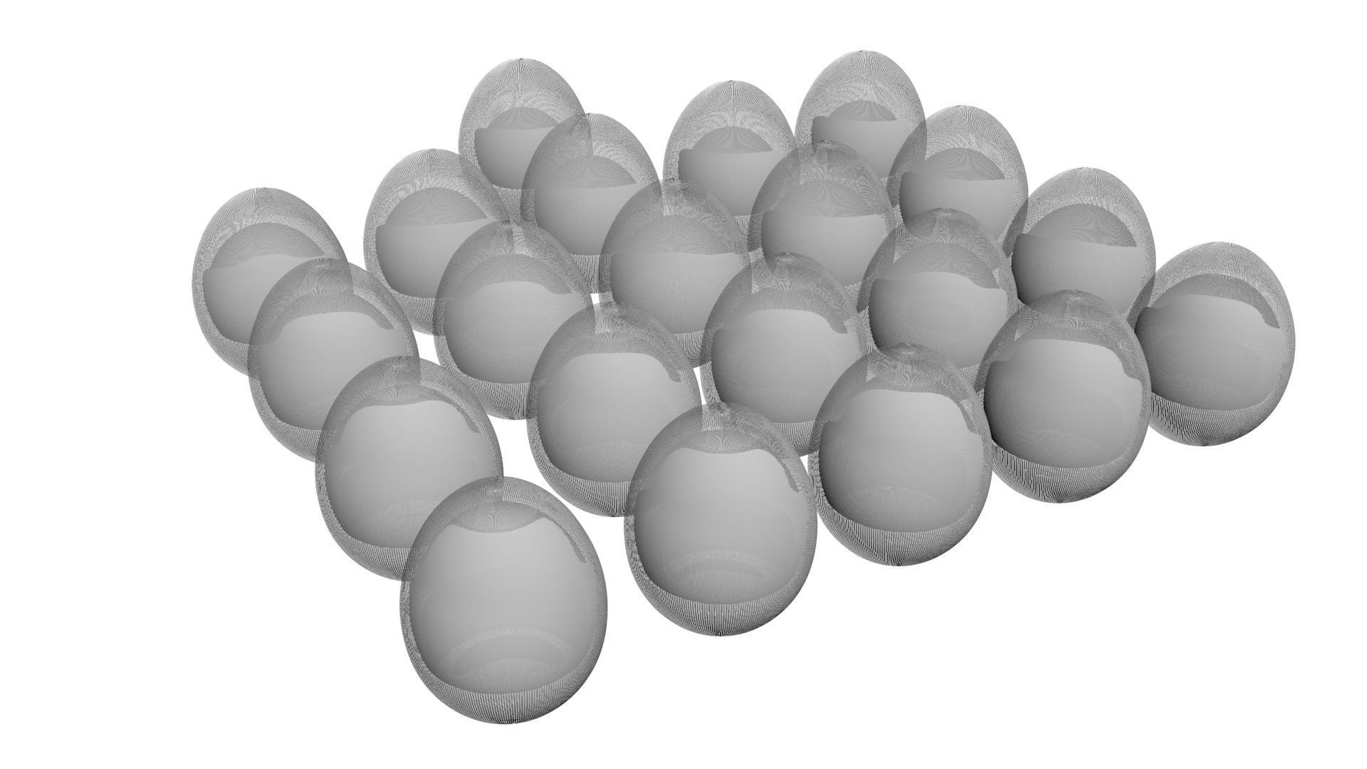 Easter Eggs Collection 3D model_21