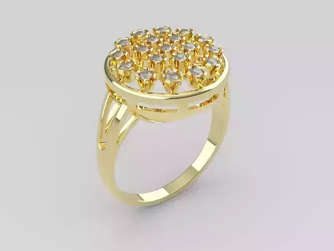 Ring With Diamonds