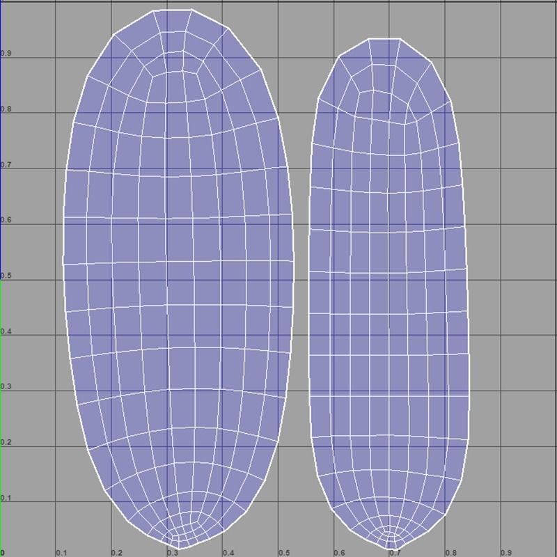 Cucumber Low-poly 3D model_7