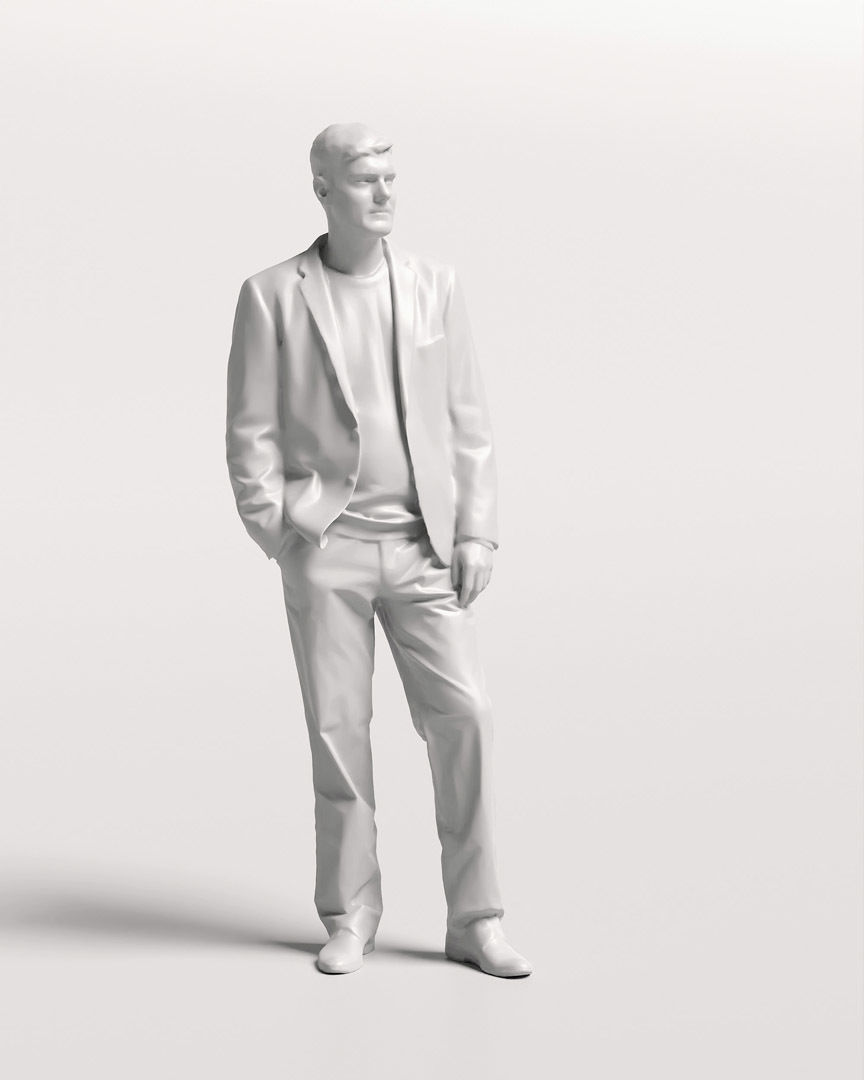 Humano Standing Man 2202-08 3D model_12