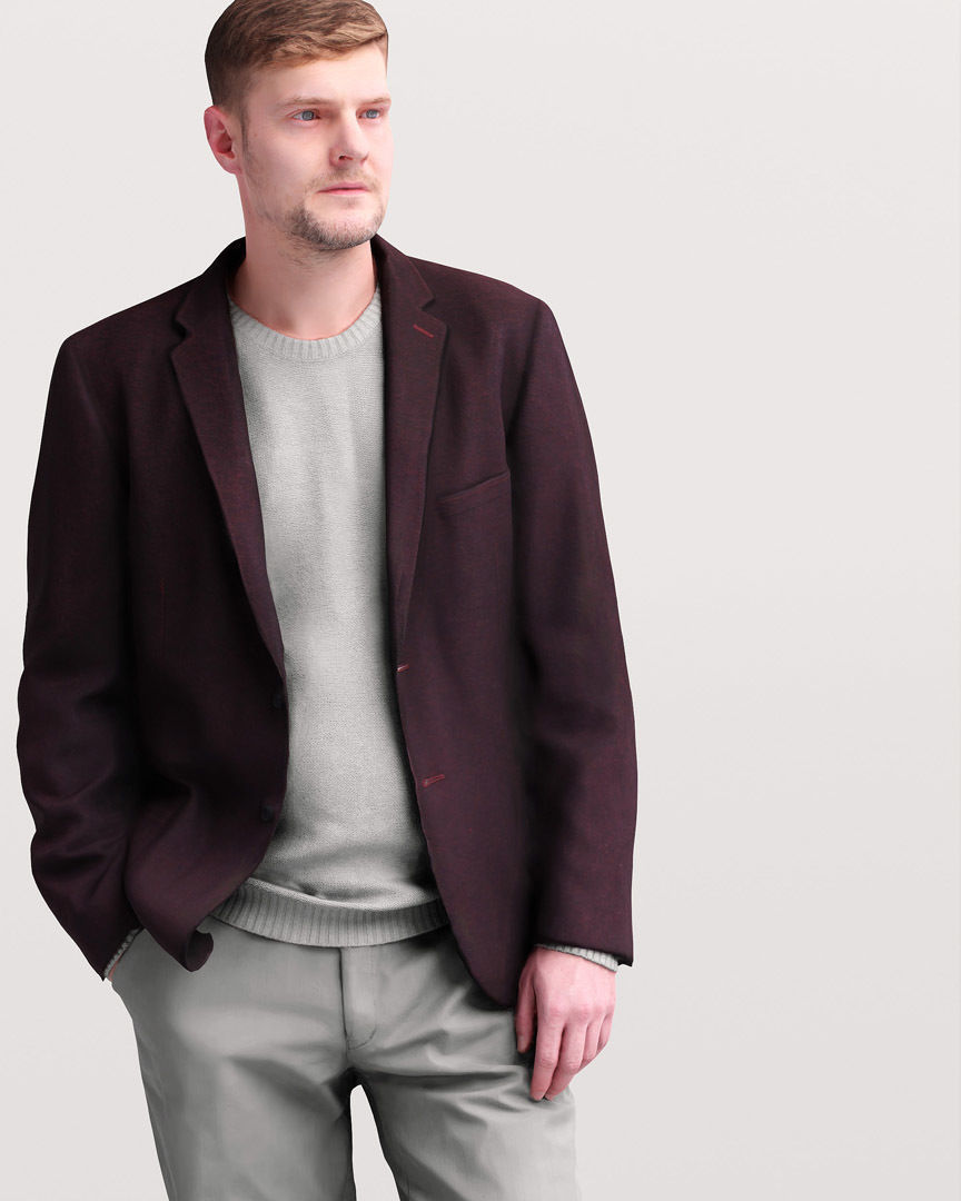 Humano Standing Man 2202-08 3D model_6