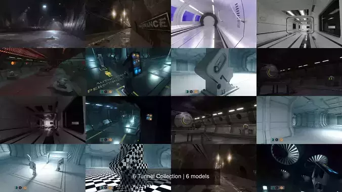 6 Tunnel Collection 