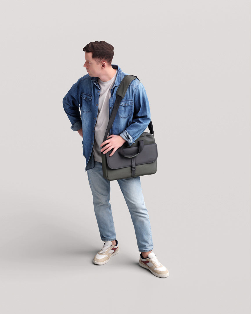 Humano Standing Man 2202-07 3D model_8