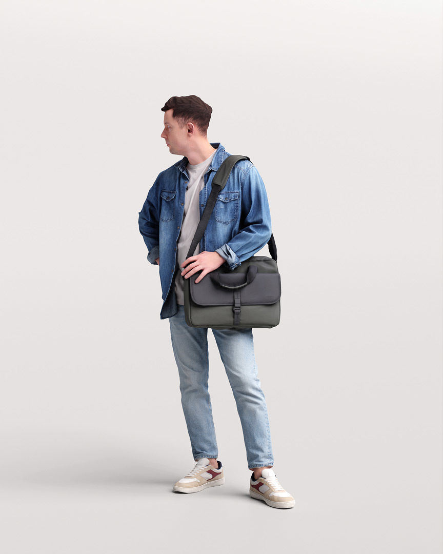 Humano Standing Man 2202-07 3D model_3