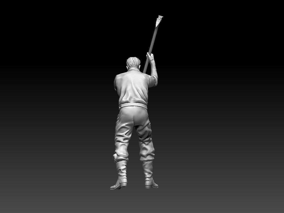 worker 3D print model_3