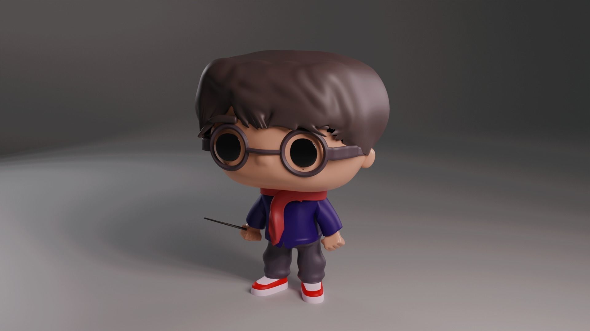 Harry Potter 3D model_2