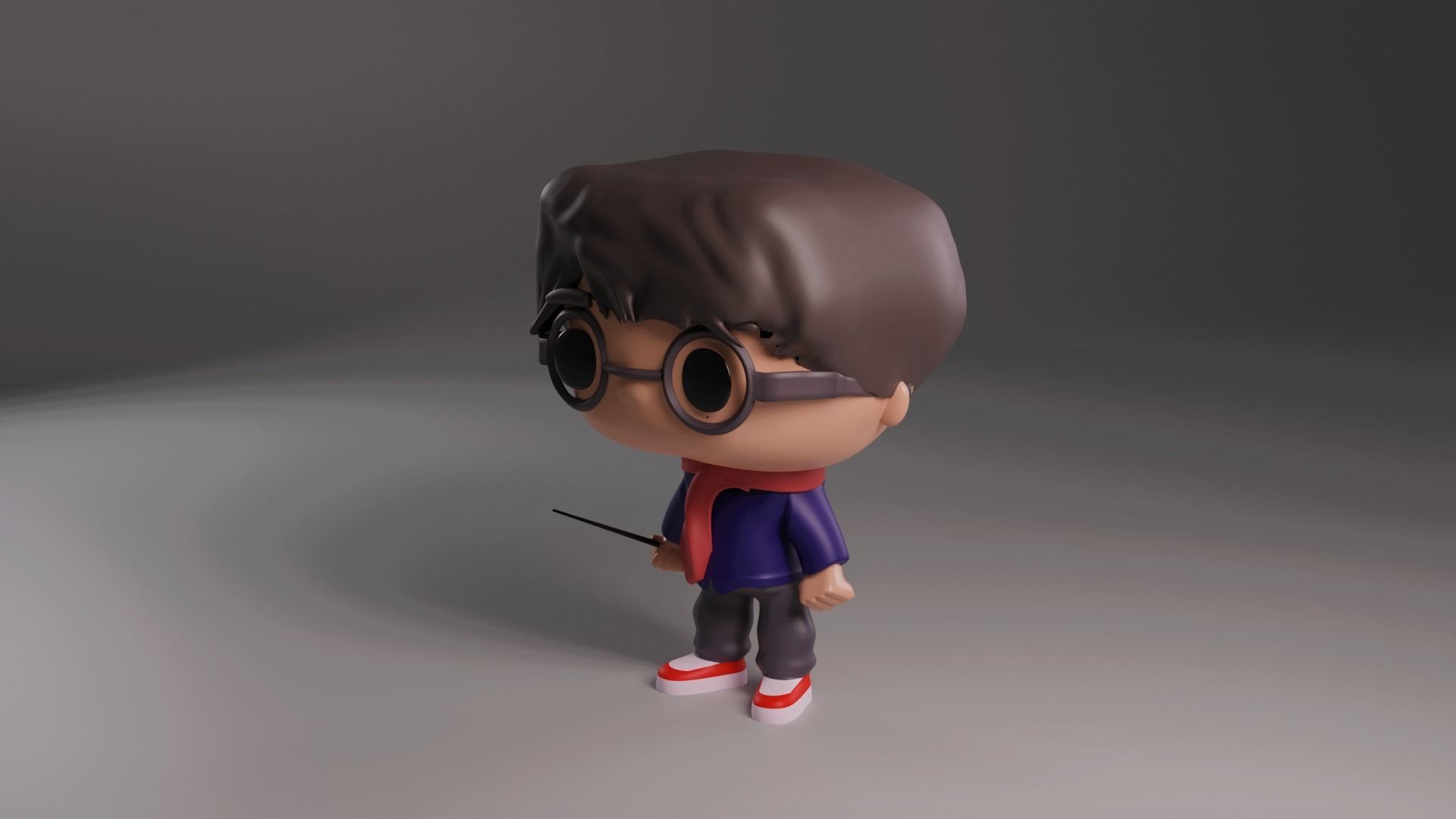 Harry Potter 3D model_3