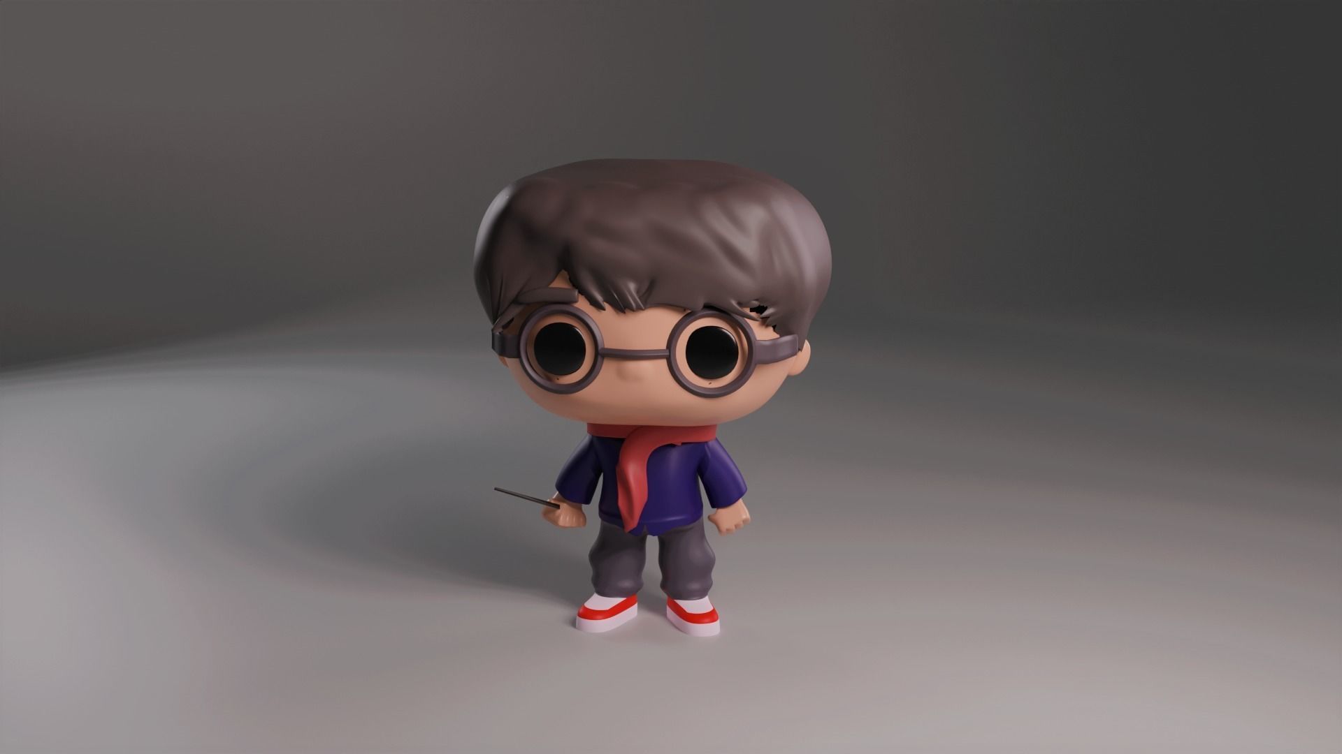 Harry Potter 3D model_1
