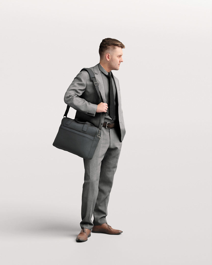  Humano Standing Man 2202-02 3D model_2