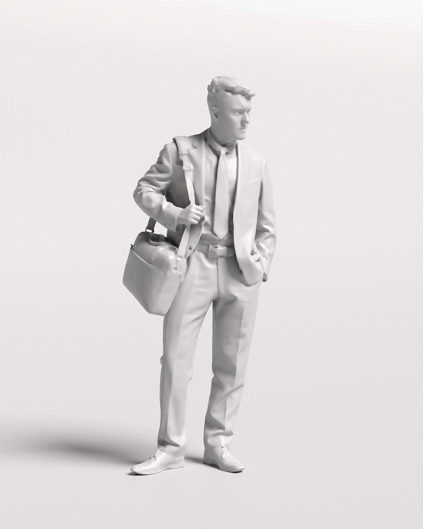  Humano Standing Man 2202-02 3D model_12