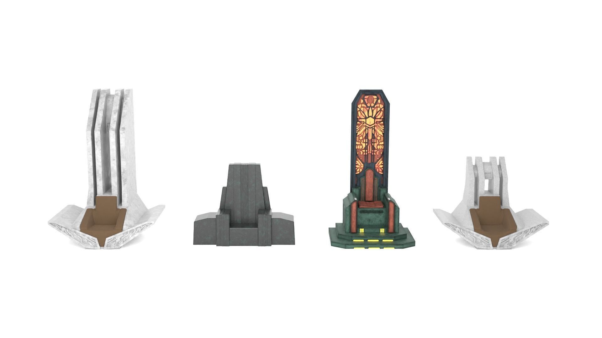 Star Wars Throne collection 1-12 scale Blackseries _2