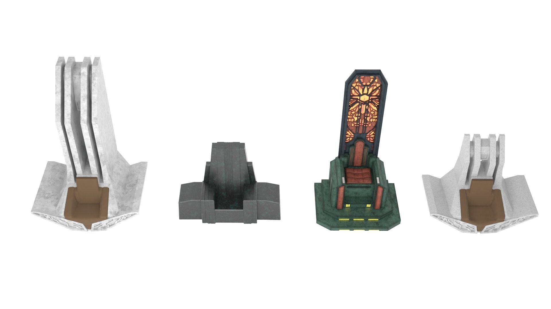 Star Wars Throne collection 1-18 scale Kenner Hasbro _2