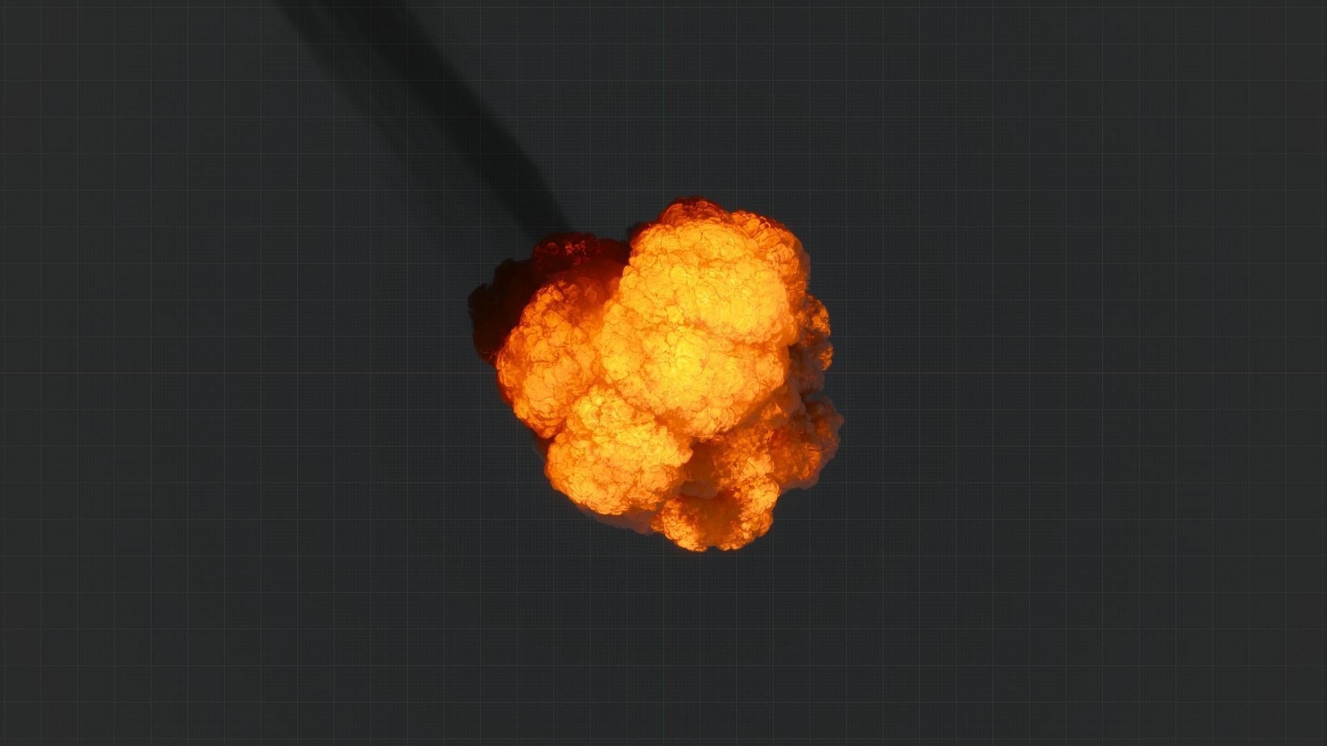 Big Fuel Explosion 3D Animation 3D model_102