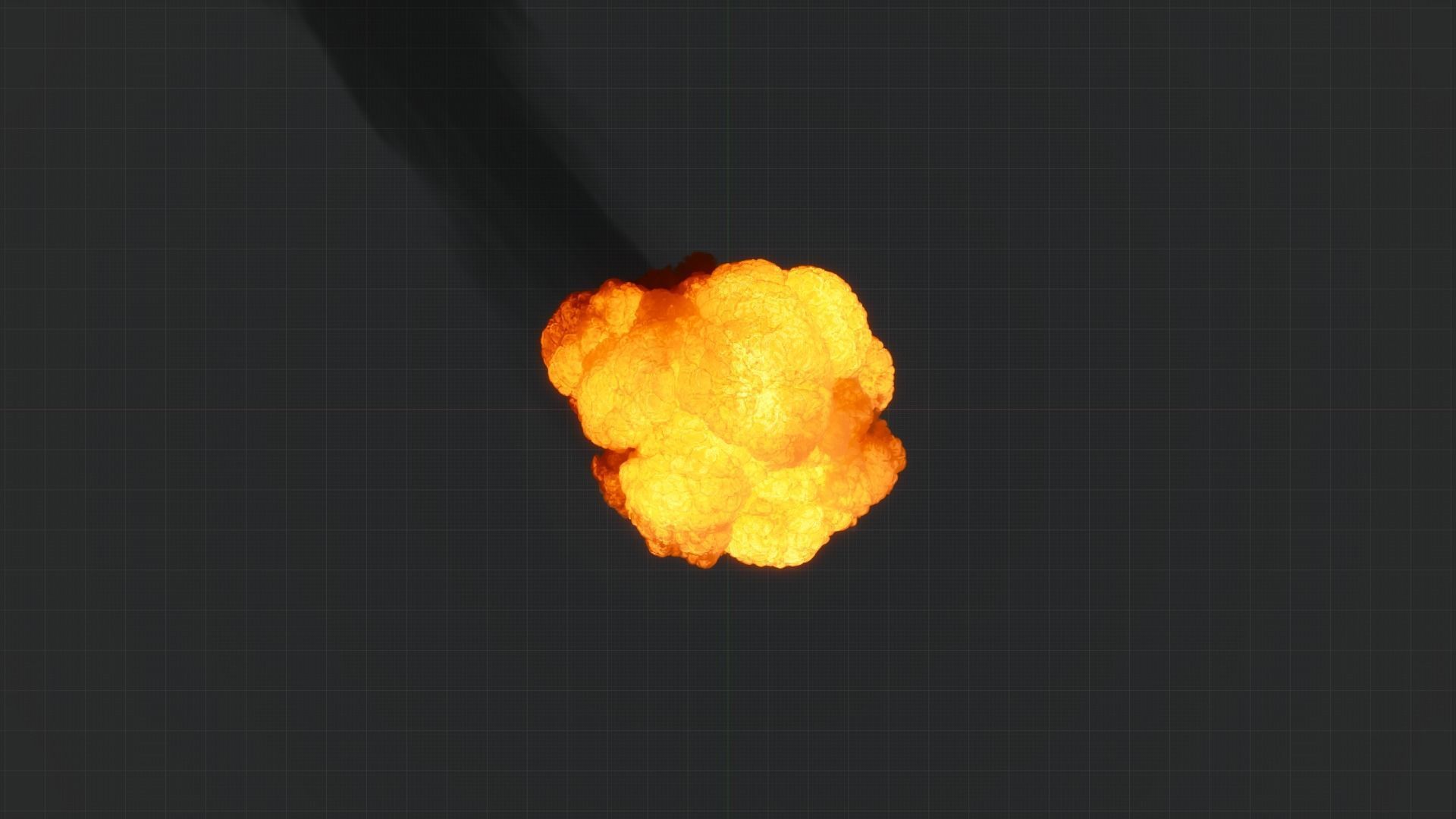Big Fuel Explosion 3D Animation 3D model_8
