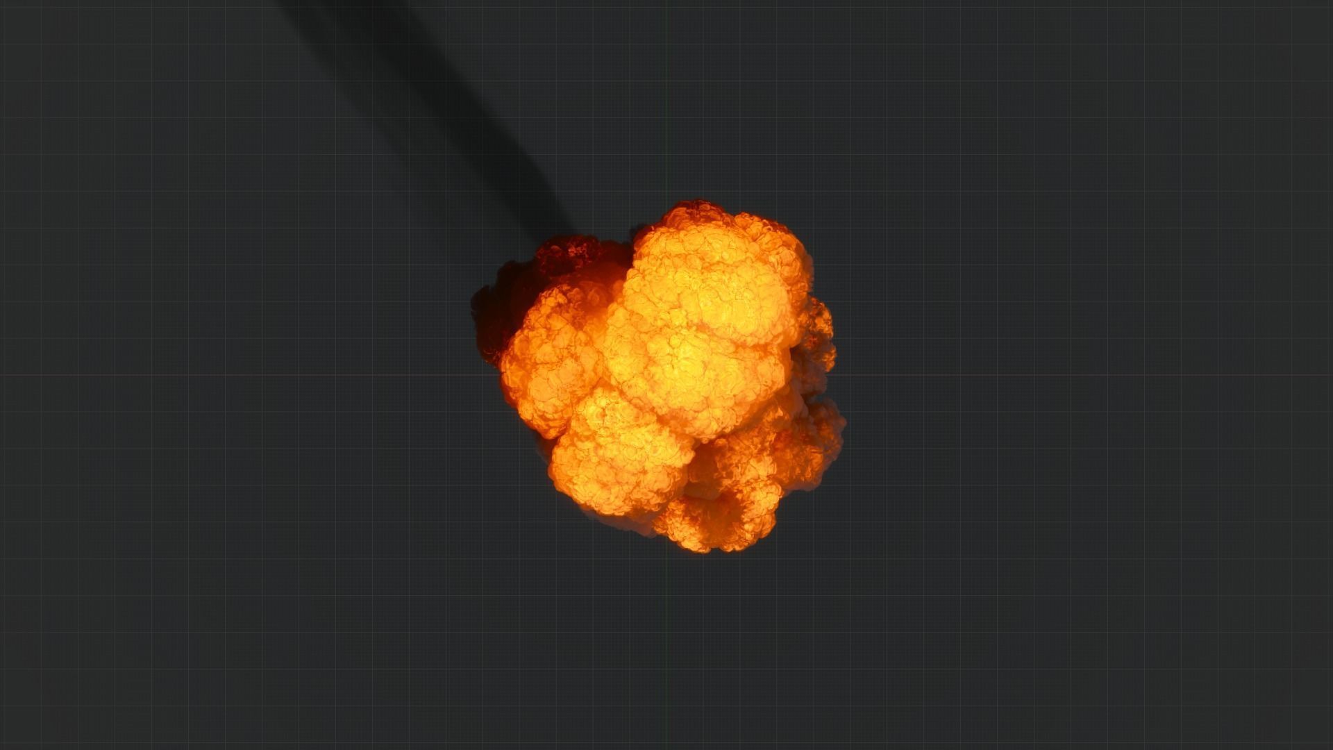 Big Fuel Explosion 3D Animation 3D model_107