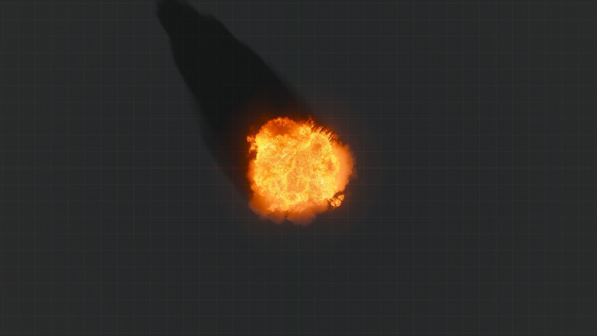 Big Fuel Explosion 3D Animation 3D model_30