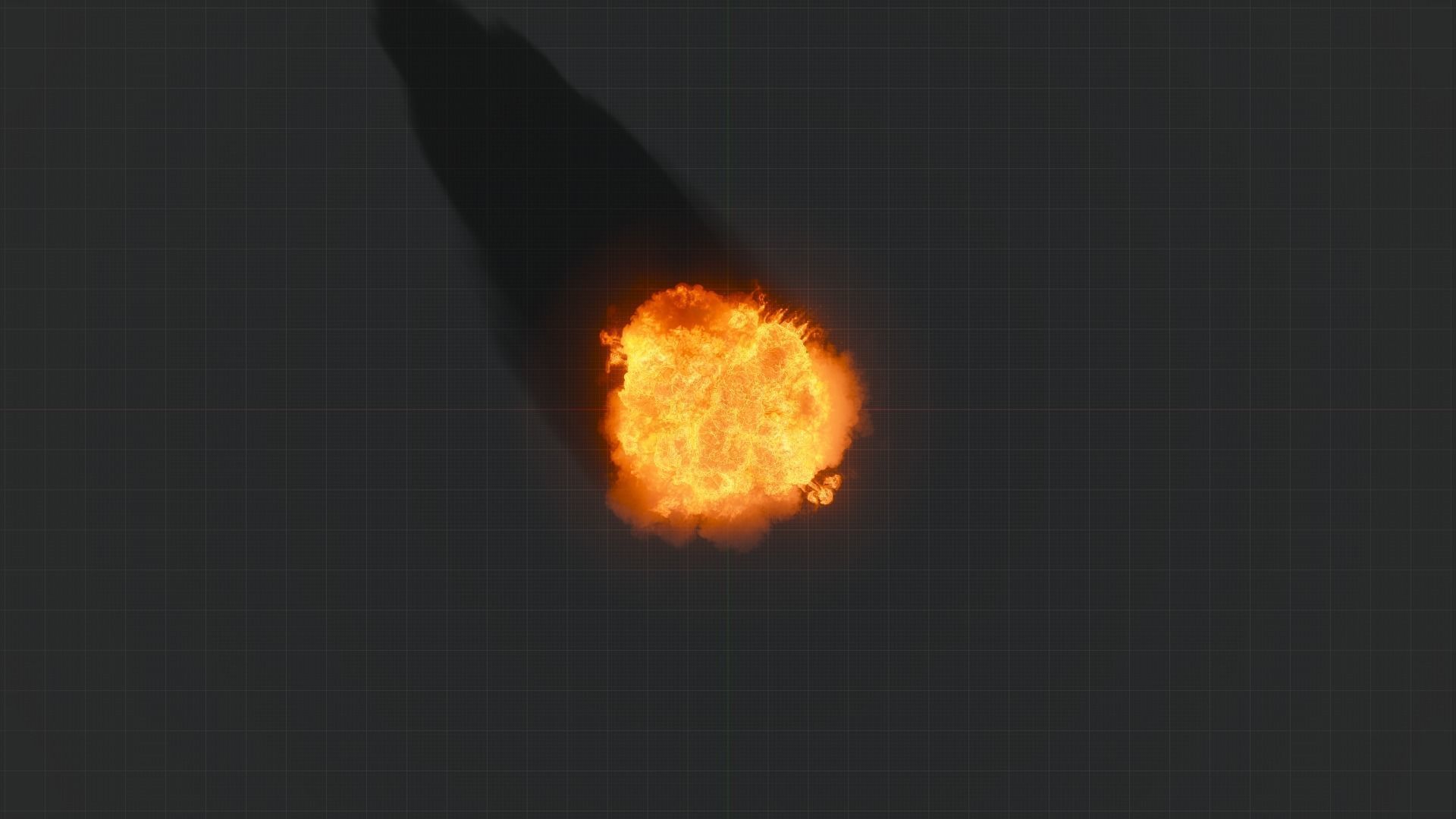 Big Fuel Explosion 3D Animation 3D model_28