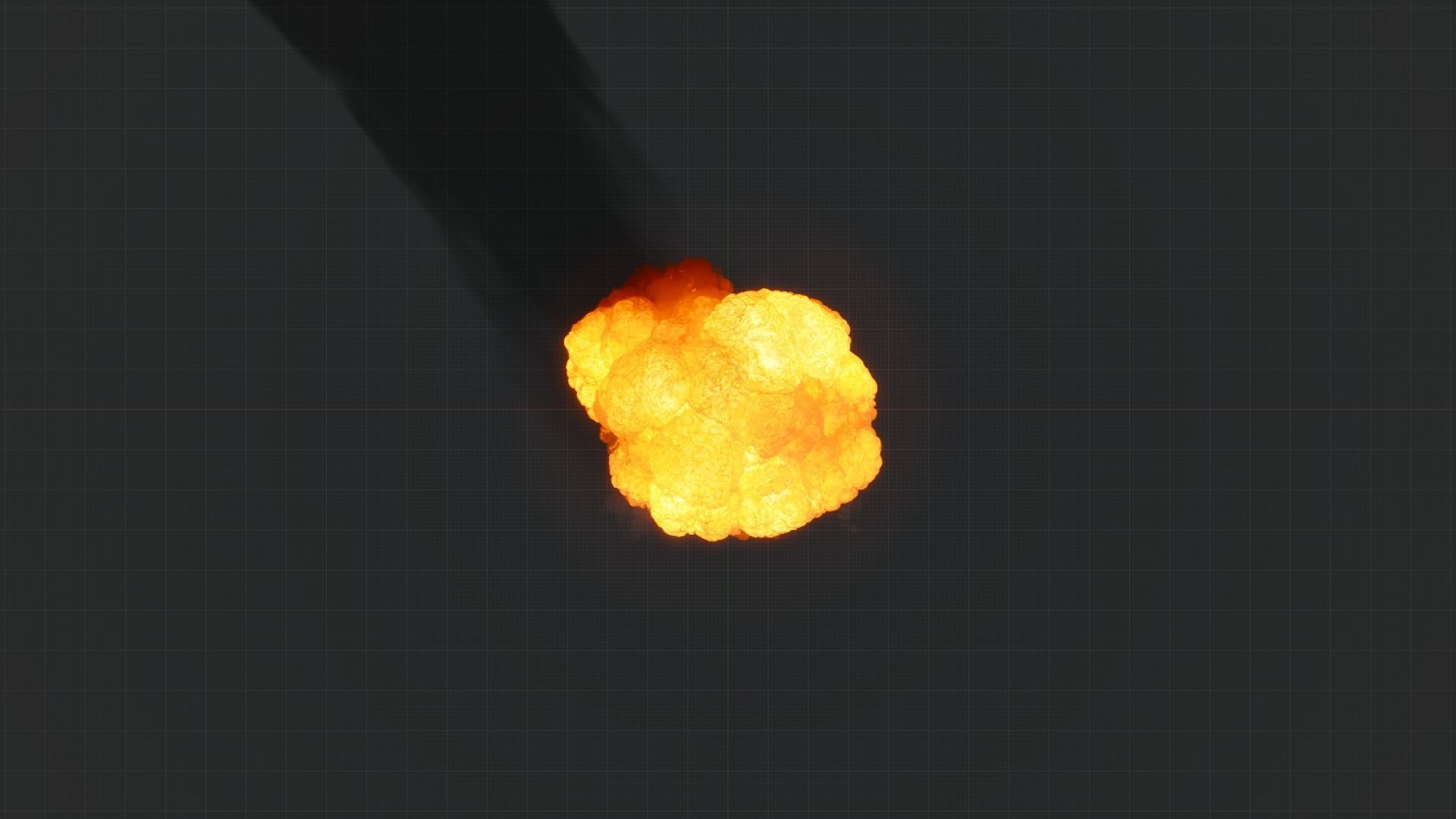 Big Fuel Explosion 3D Animation 3D model_69