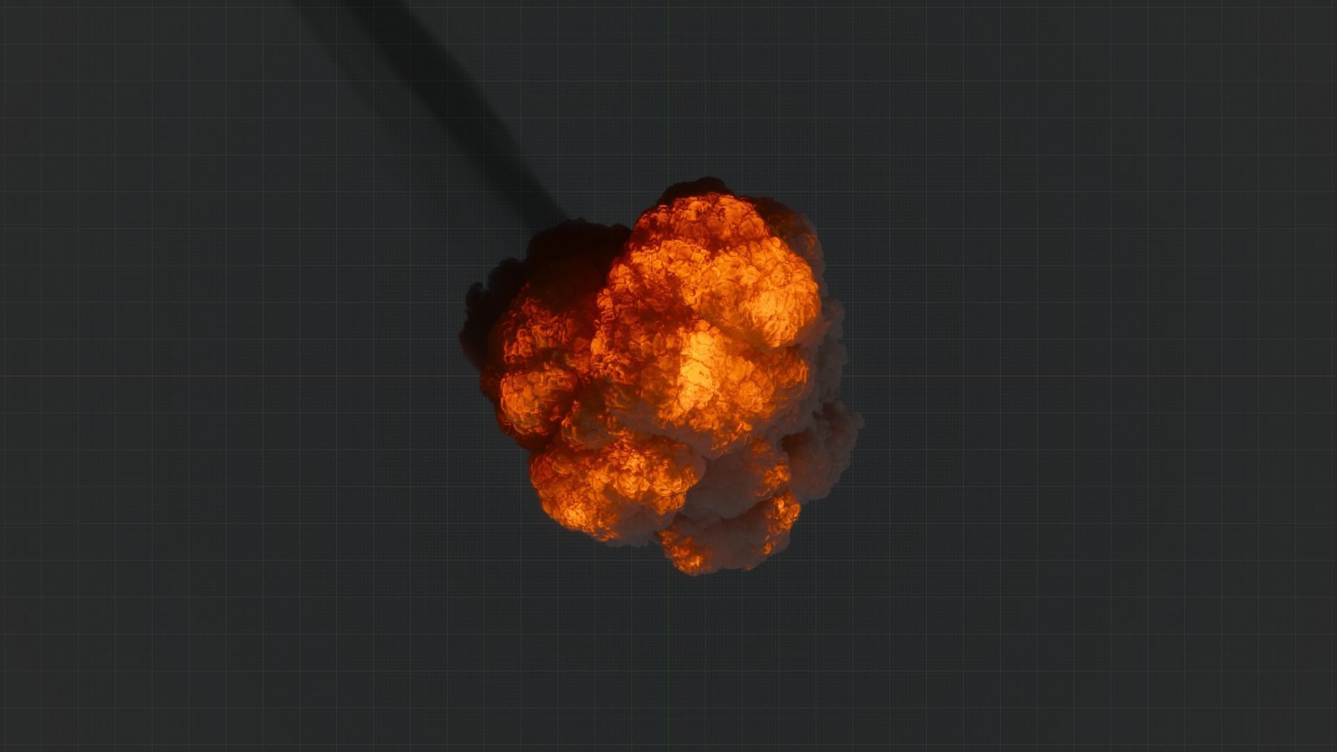 Big Fuel Explosion 3D Animation 3D model_11