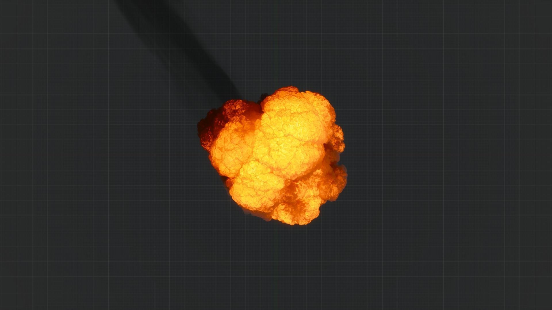 Big Fuel Explosion 3D Animation 3D model_97