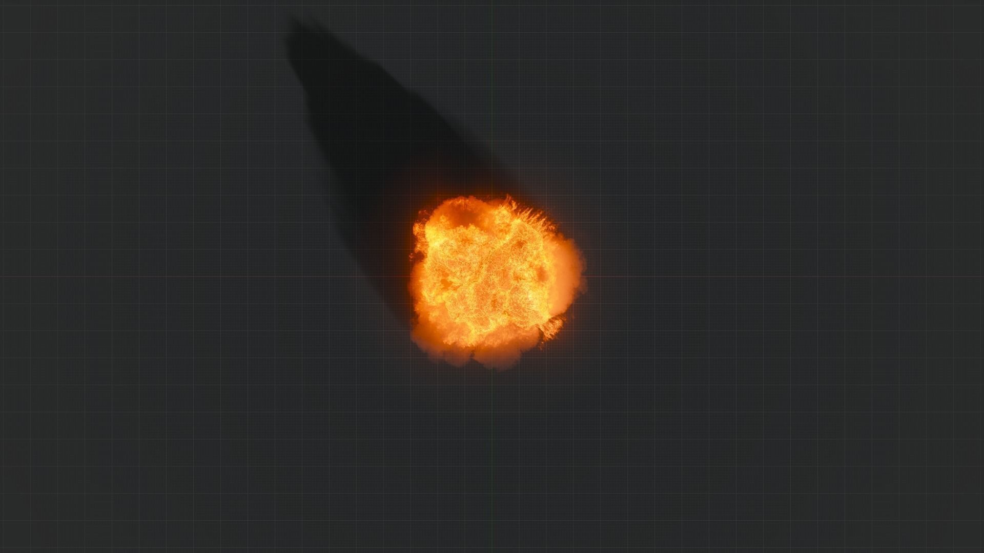 Big Fuel Explosion 3D Animation 3D model_23