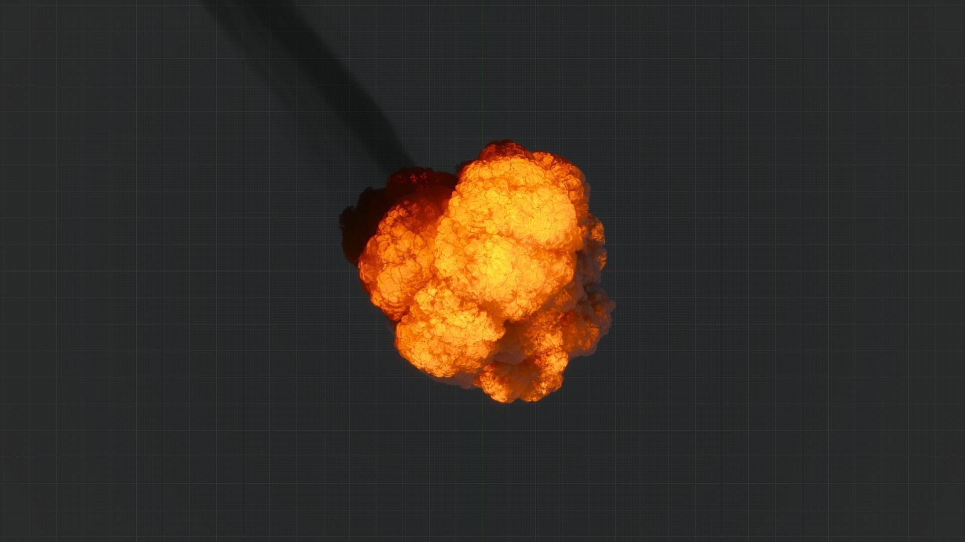 Big Fuel Explosion 3D Animation 3D model_106