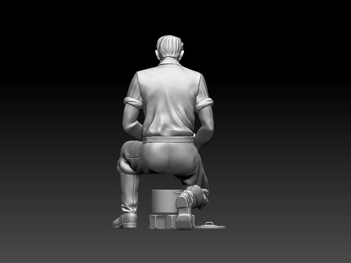 worker 3D print model_20