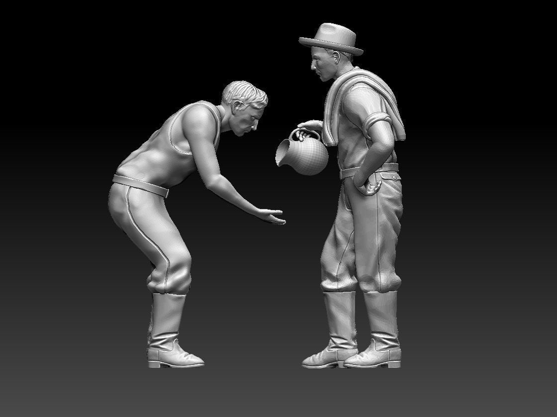 worker 3D print model_20
