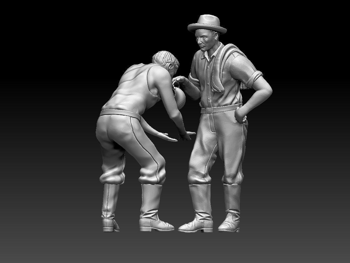 worker 3D print model_8