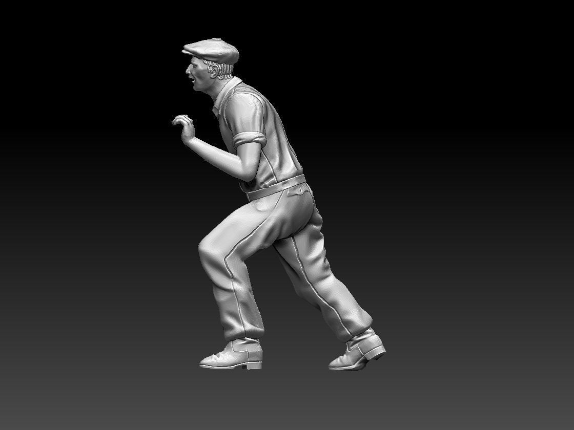 worker 3D print model_8