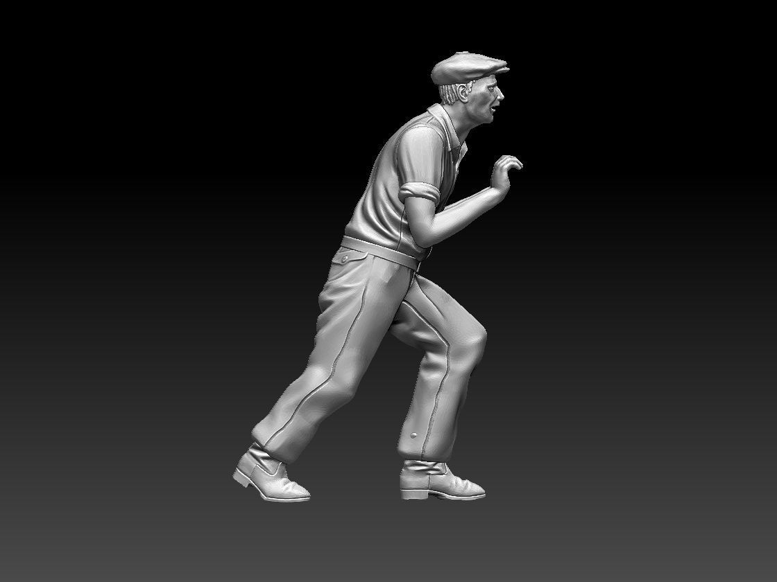 worker 3D print model_6