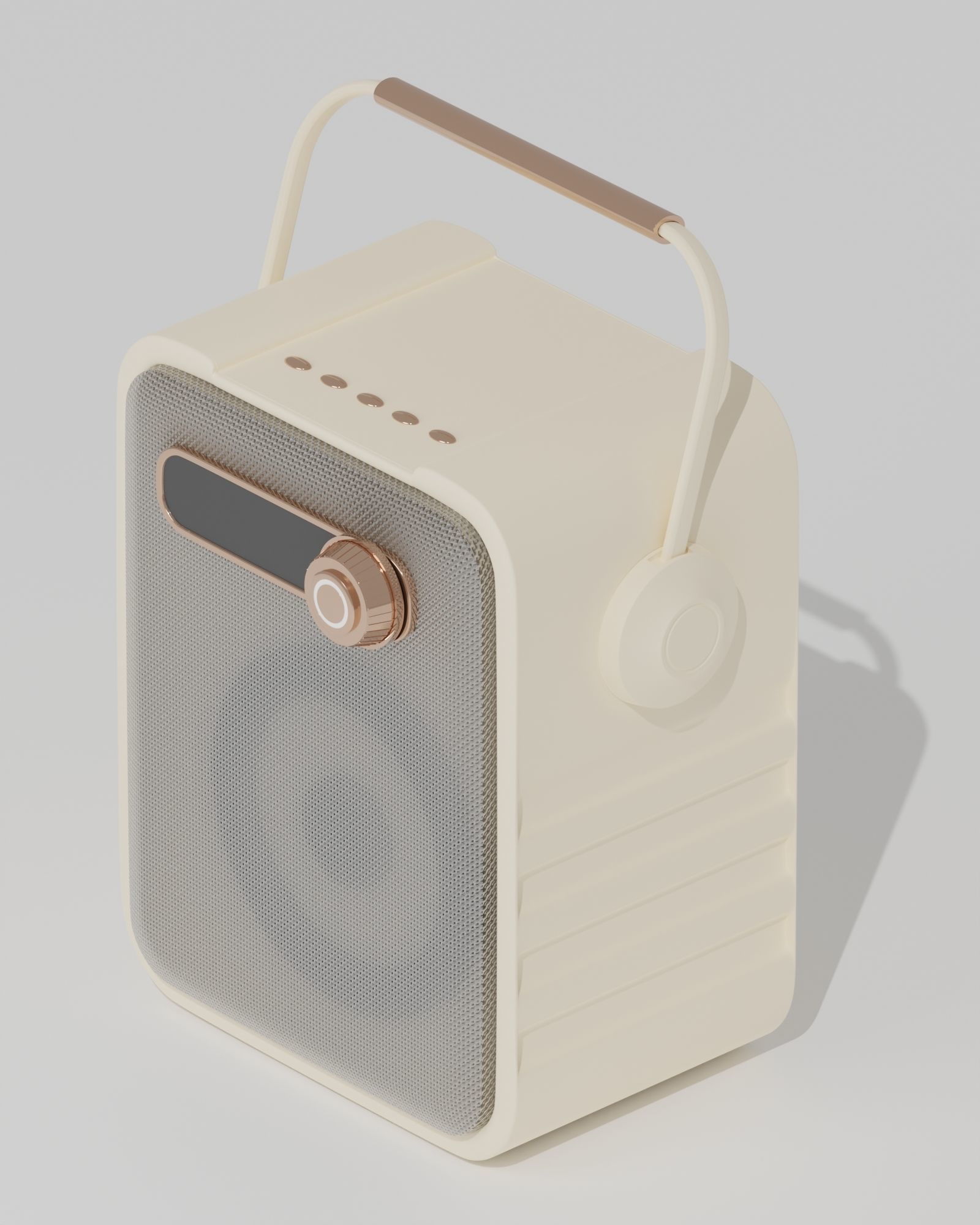 Speaker design 3D model_2