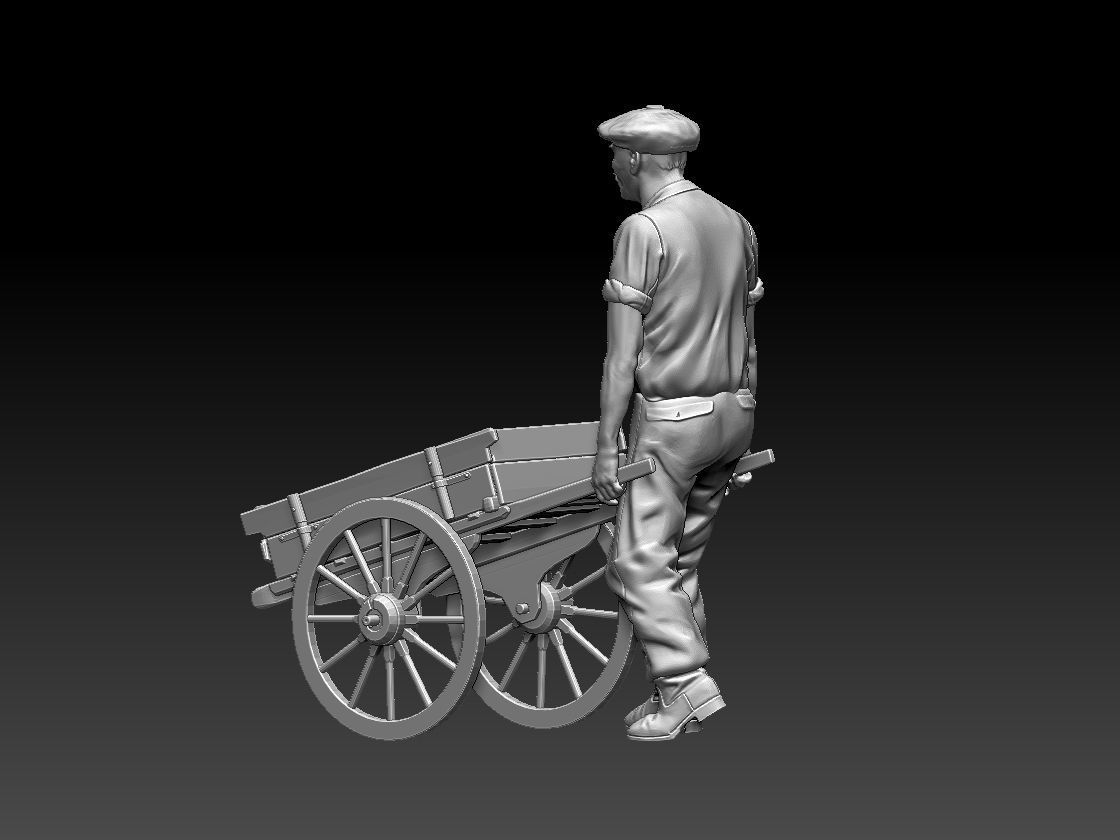 worker 3D print model_58