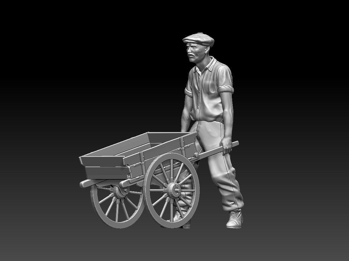worker 3D print model_25