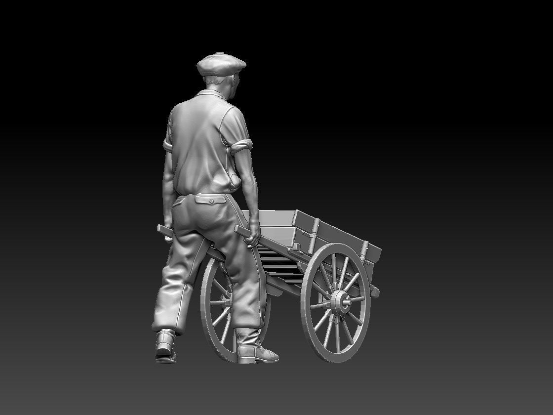 worker 3D print model_6
