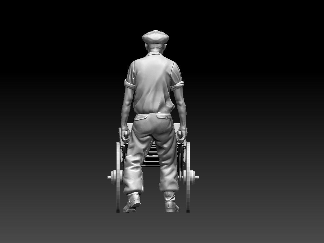 worker 3D print model_39