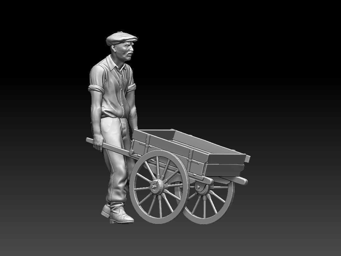 worker 3D print model_63