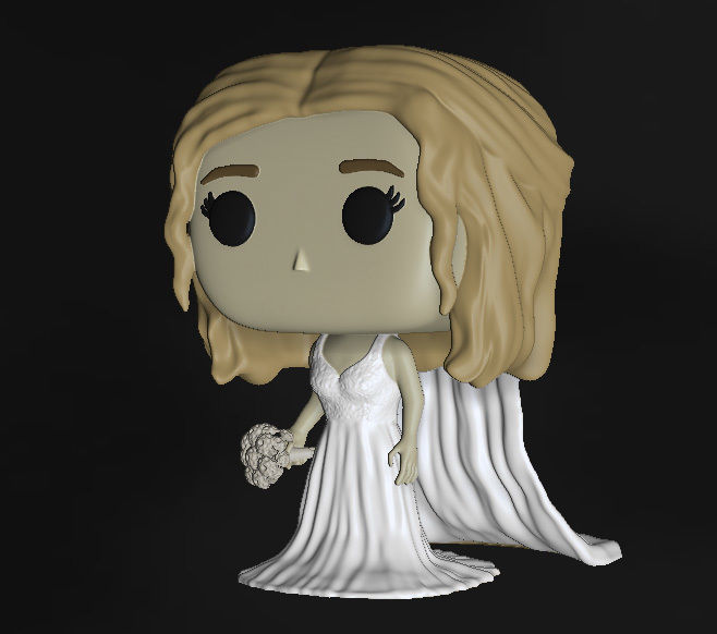 Funko Novia Bride 3D print model_1
