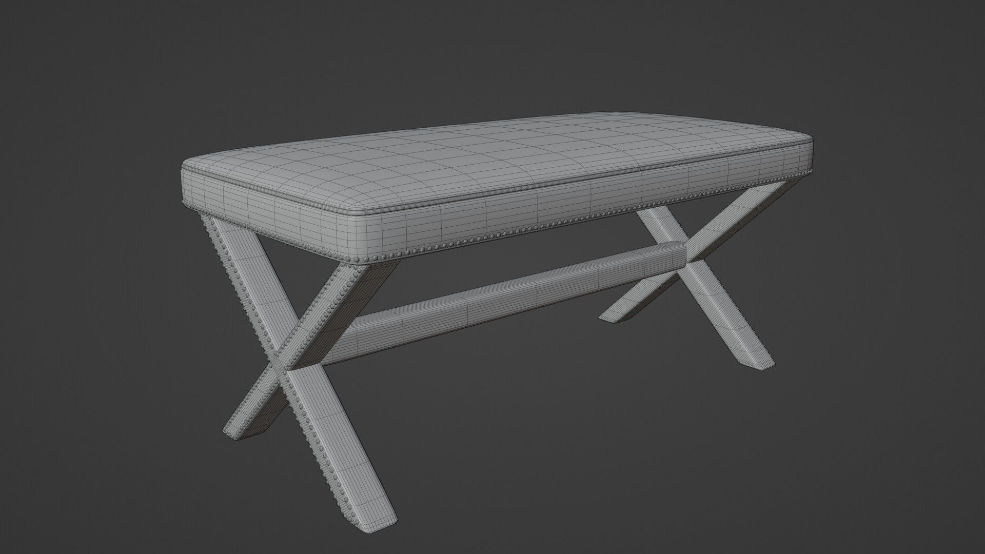 Liang and Eimil Alvar Bench 3D model_1