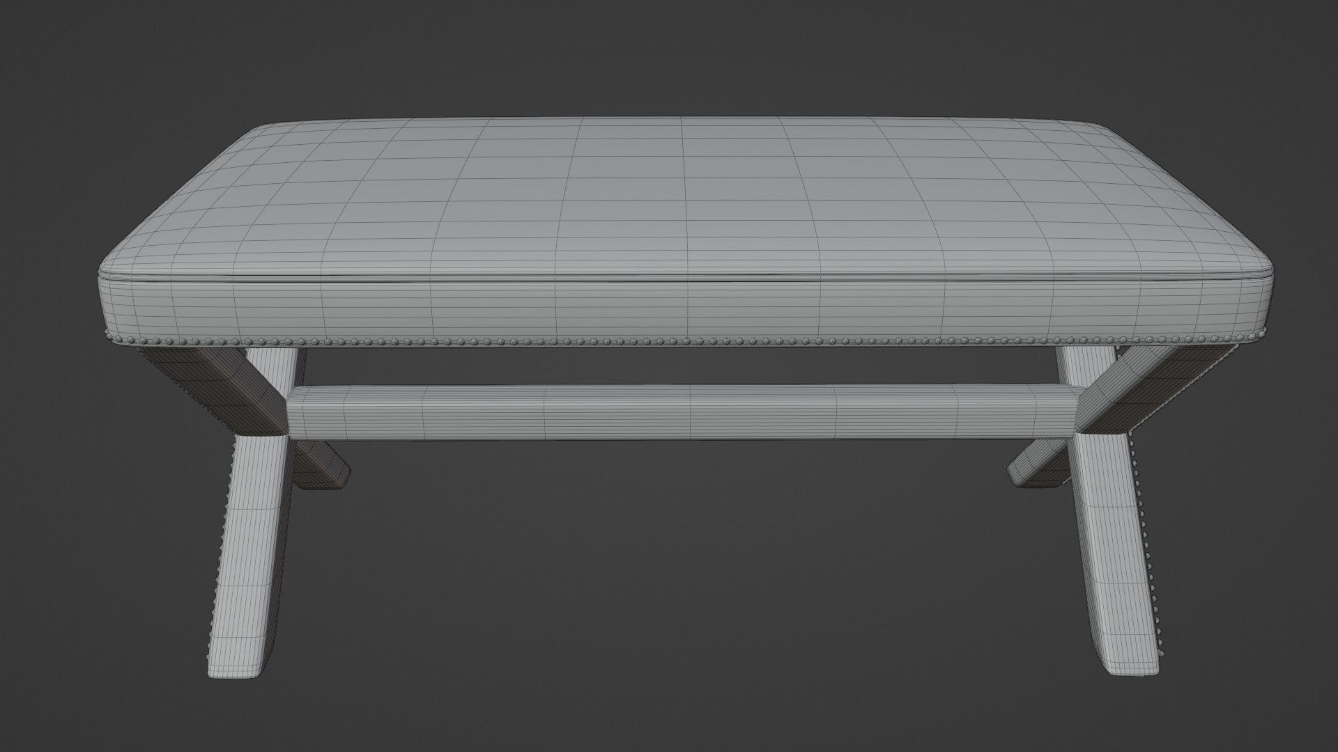Liang and Eimil Alvar Bench 3D model_2