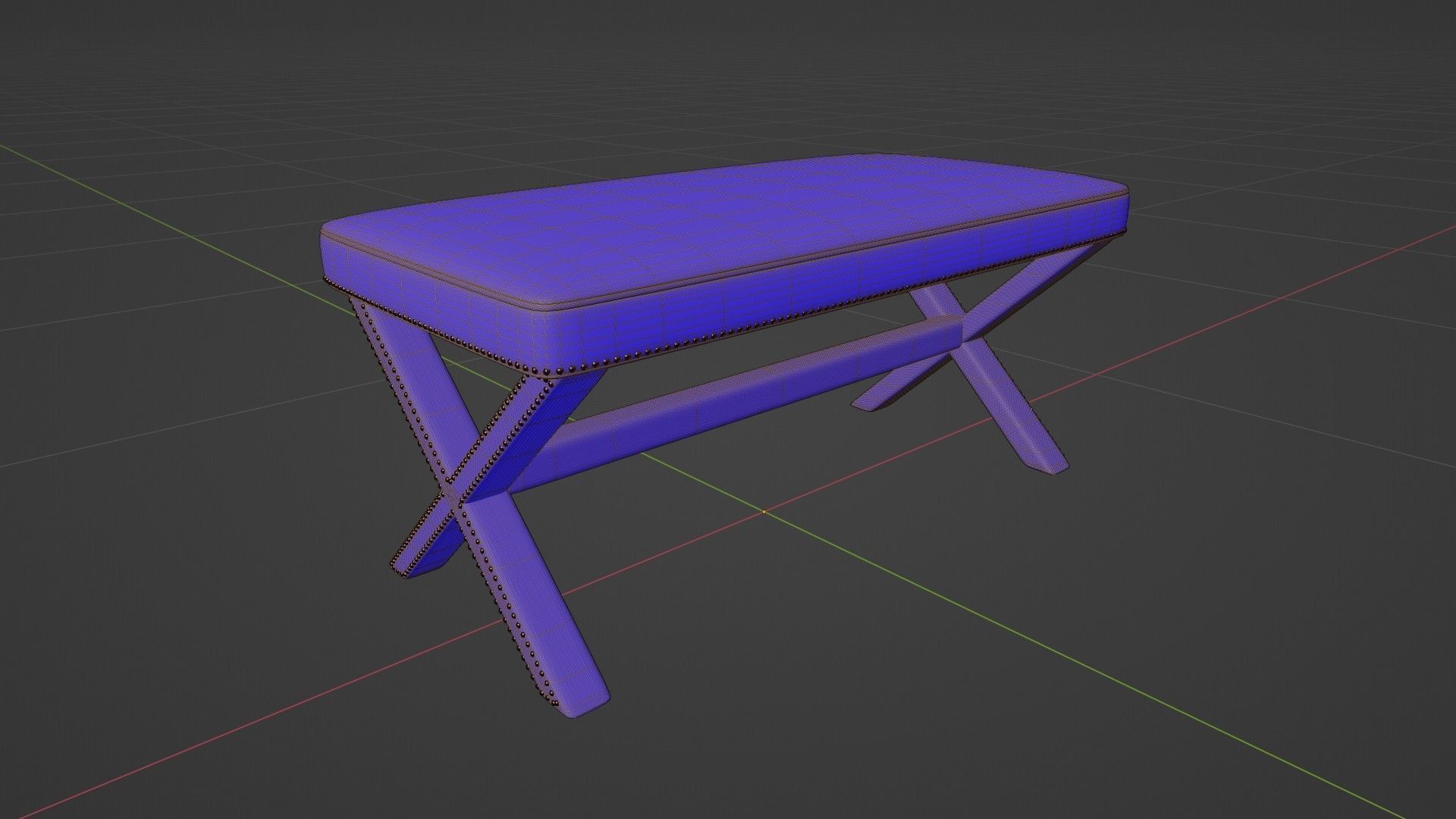 Liang and Eimil Alvar Bench 3D model_6