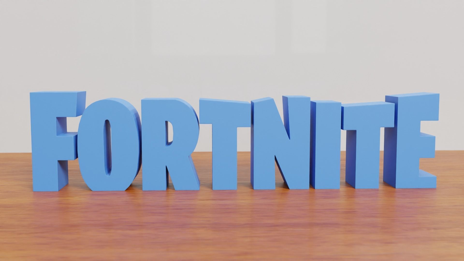 Fortnite sign 3D model 3D printable | CGTrader