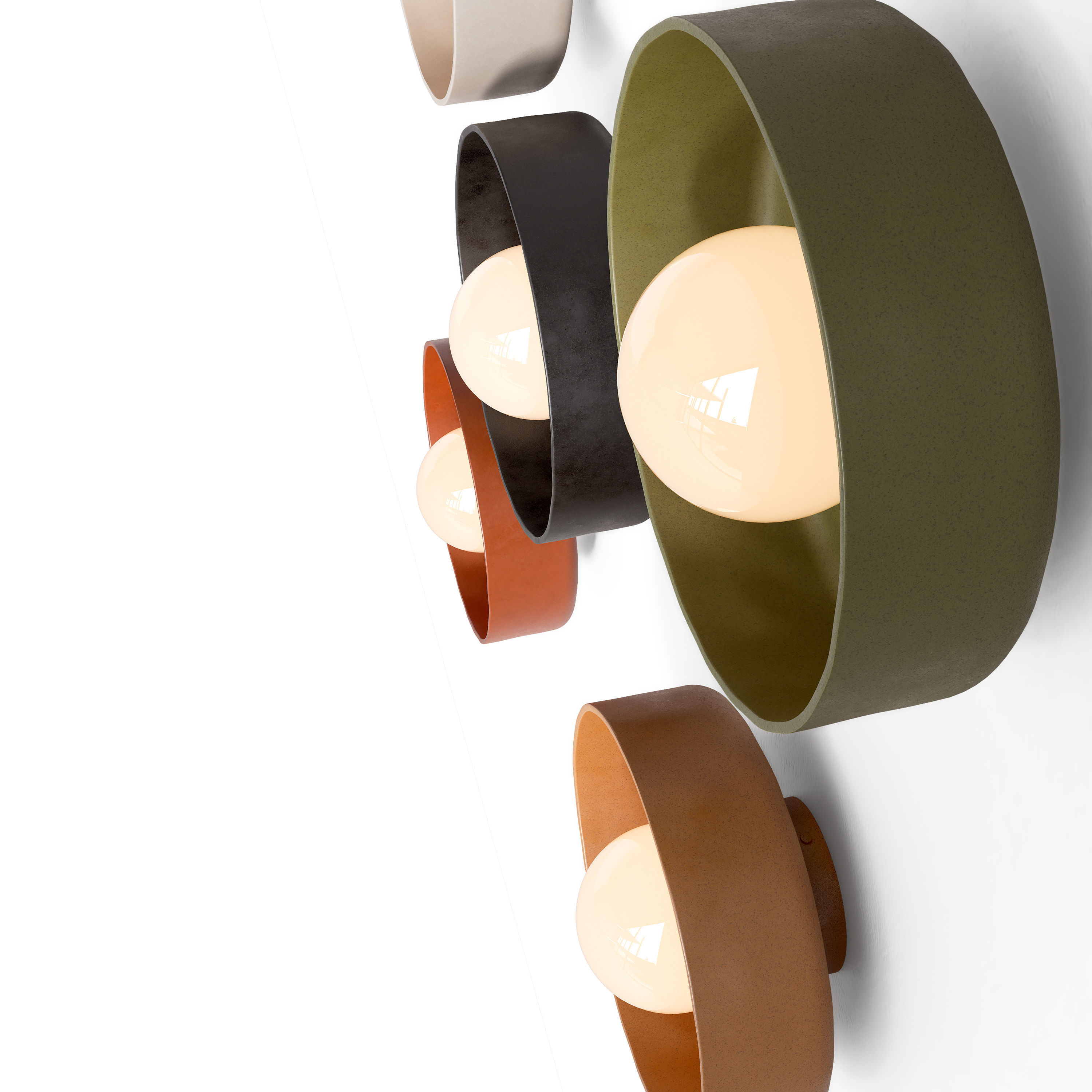 Ceramic Disc Orb Surface Mount 3D model_4