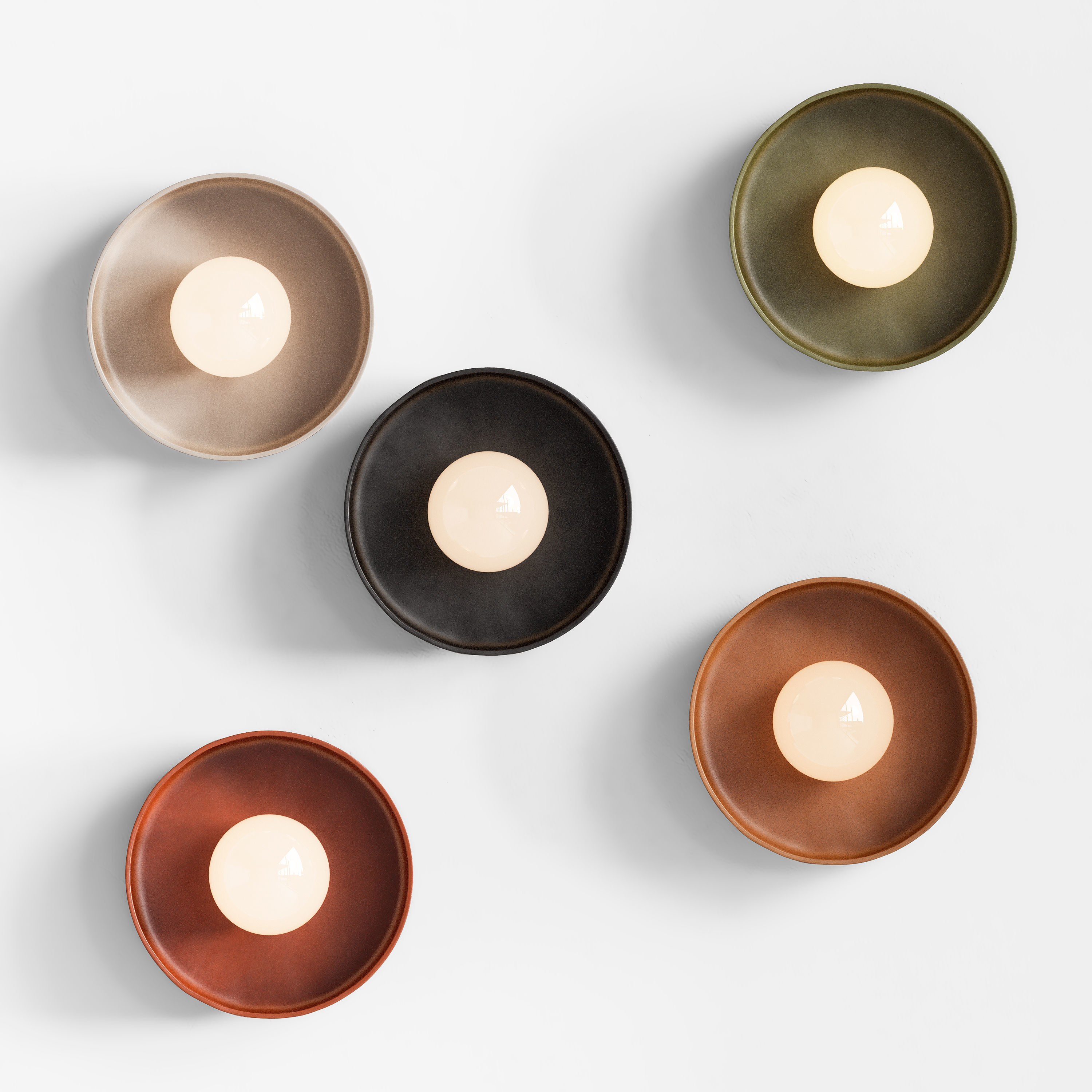 Ceramic Disc Orb Surface Mount 3D model_1