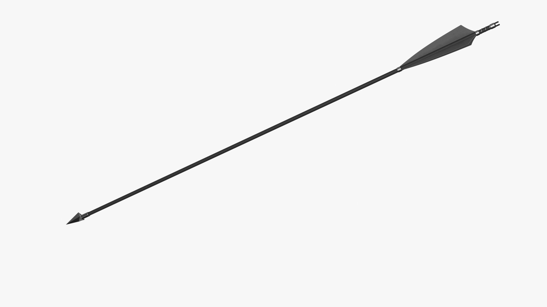 Arrow Low-poly 3D model_13