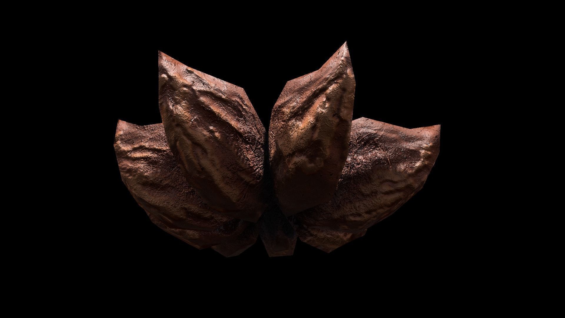 AniseStar Low-poly 3D model_3