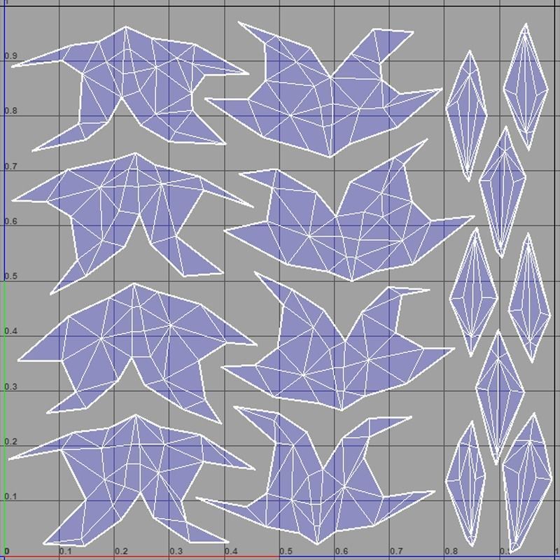 AniseStar Low-poly 3D model_6