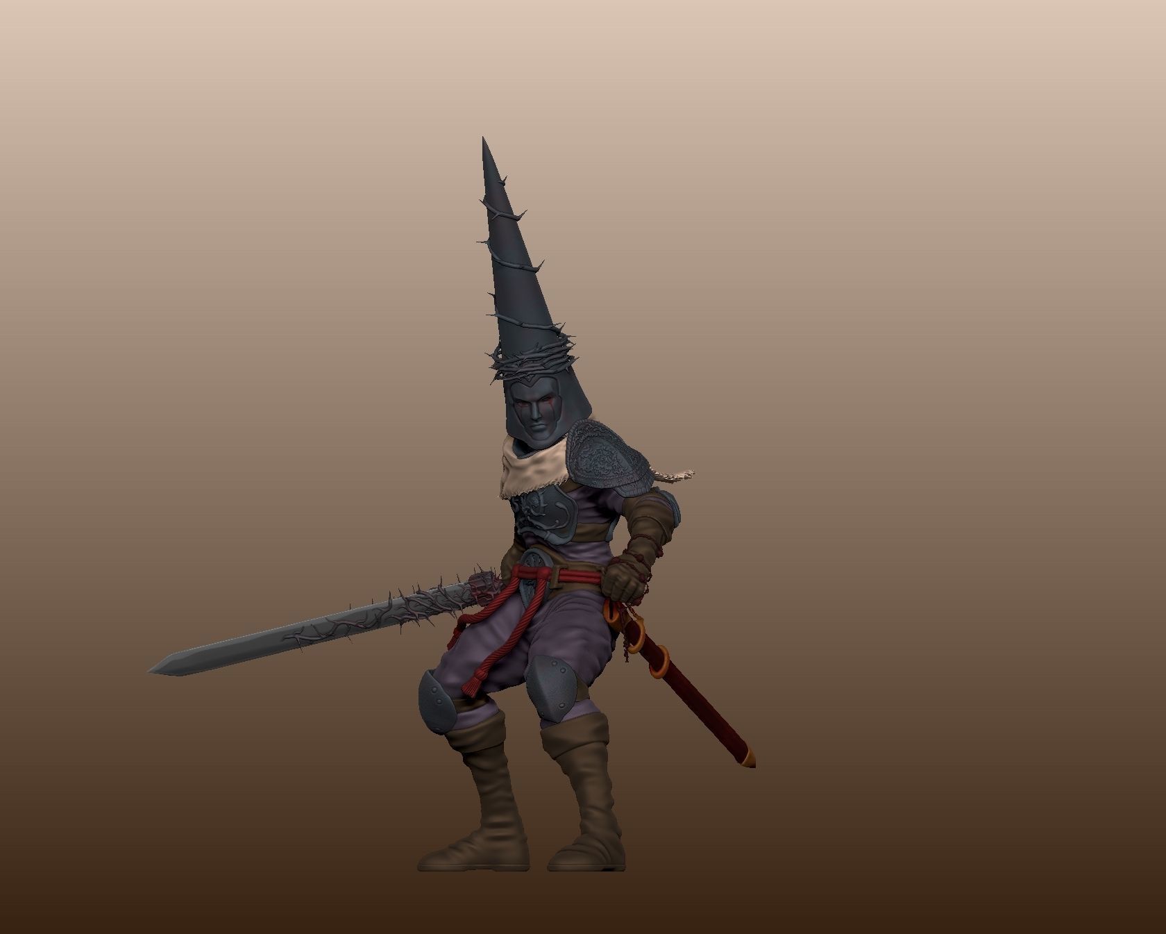 Penitent one Classic from Blasphemous 3D print model_3